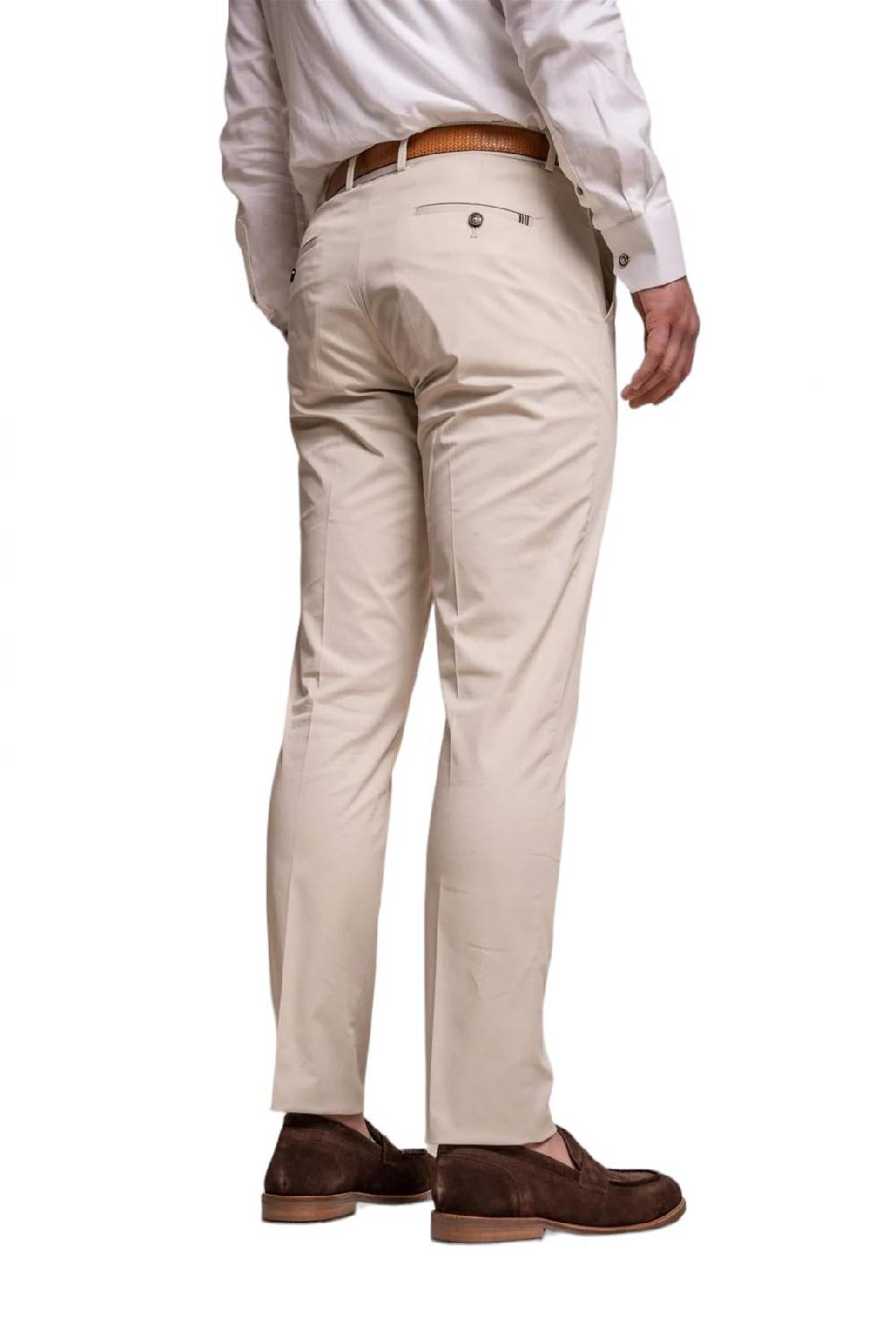 House of Cavani Abito beige cavani in cotone stretch sfoderato In Saldo