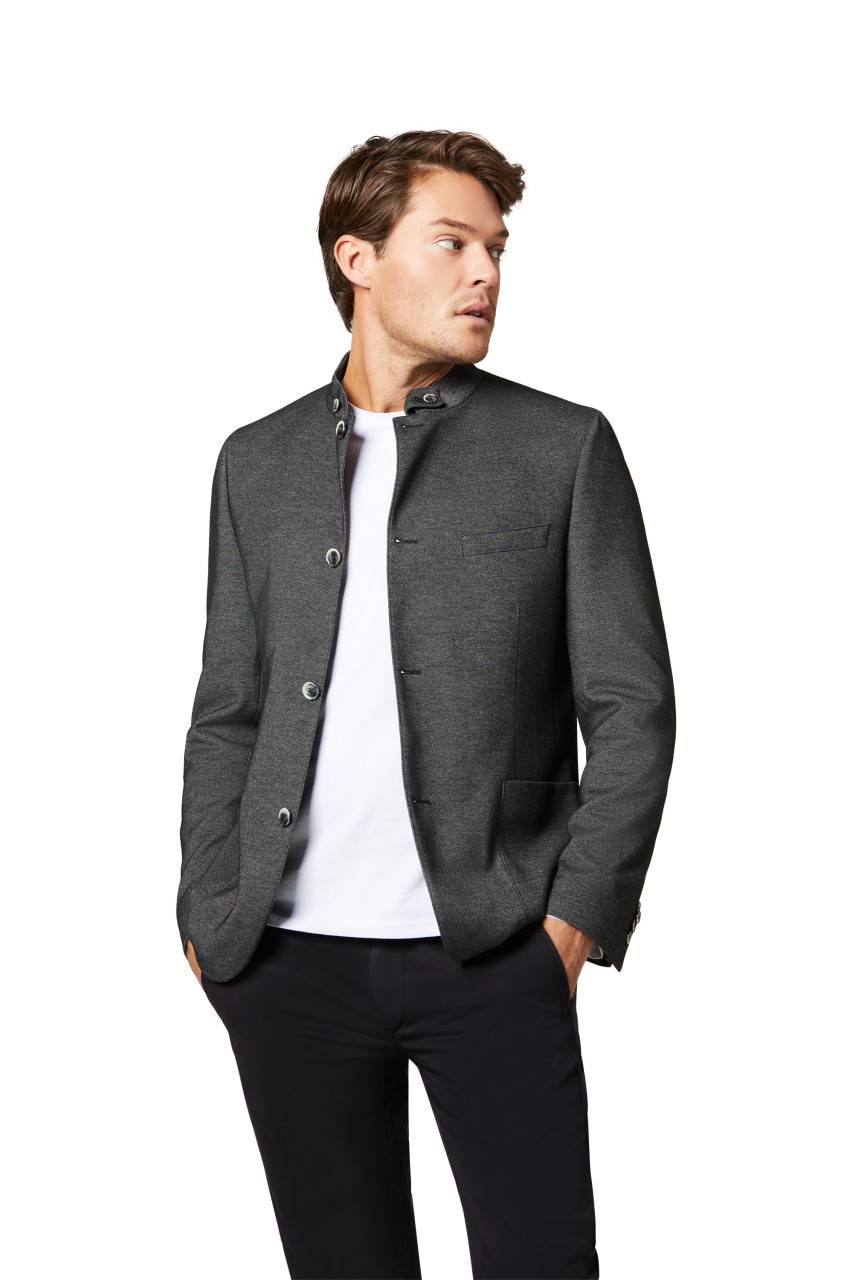 Digel Giacca alla coreana digel drop quattro comfort fit in jersey Vendita