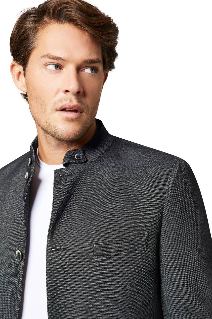 Digel Giacca alla coreana digel drop quattro comfort fit in jersey Vendita