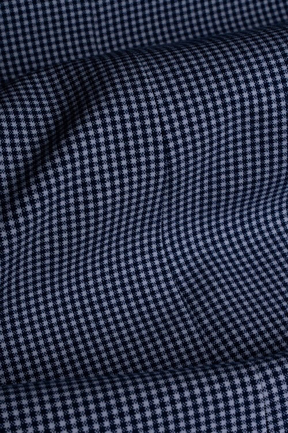 House of Cavani Giacca blazer cavani a quadretti blu stretch Spedizione Gratuita