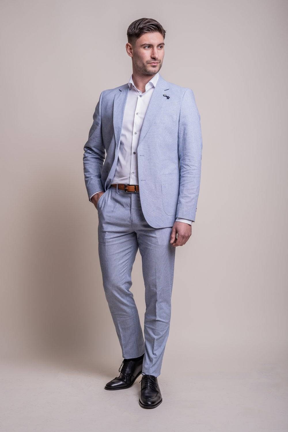 House of Cavani Giacca house of cavani semi foderata in cotone e lino modern fit Pezzi Unici