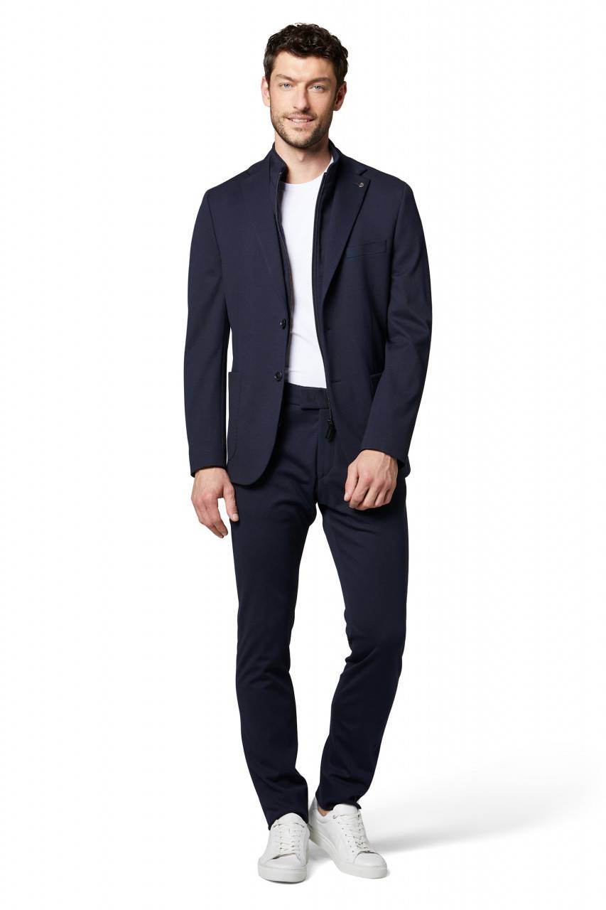 Digel Giacca digel blu in jersey drop quattro corto con pettorina staccabile Soddisfazione Garantita