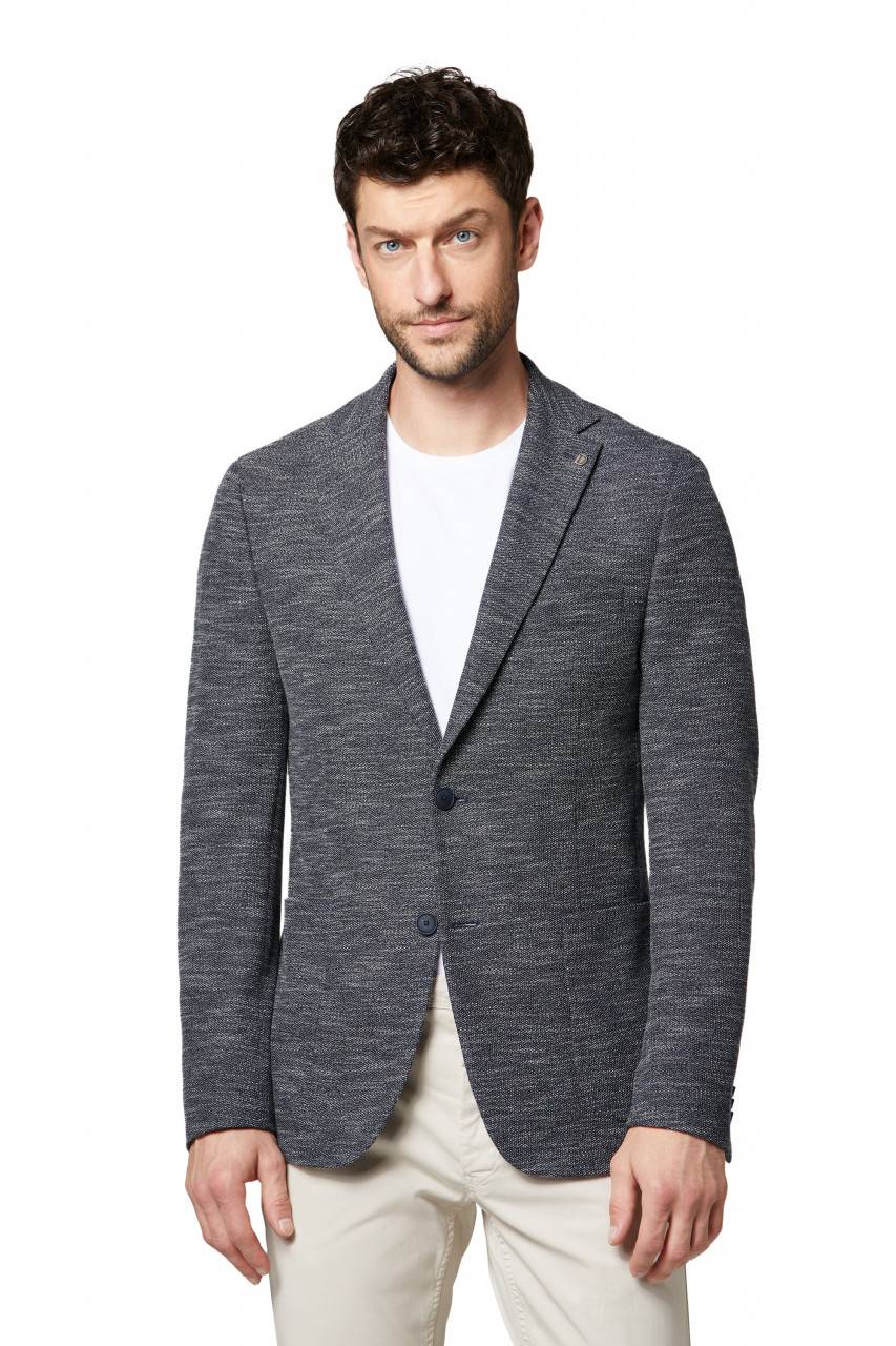 Digel Giacca in jersey blu digel drop quattro corto Shopping Online