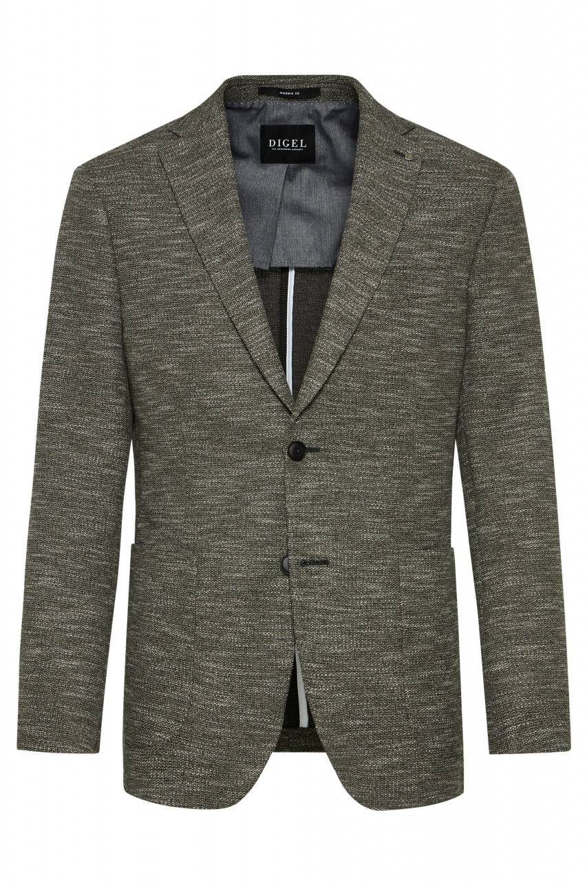 Digel Giacca in jersey verde digel drop sei modern fit Affare Del Giorno