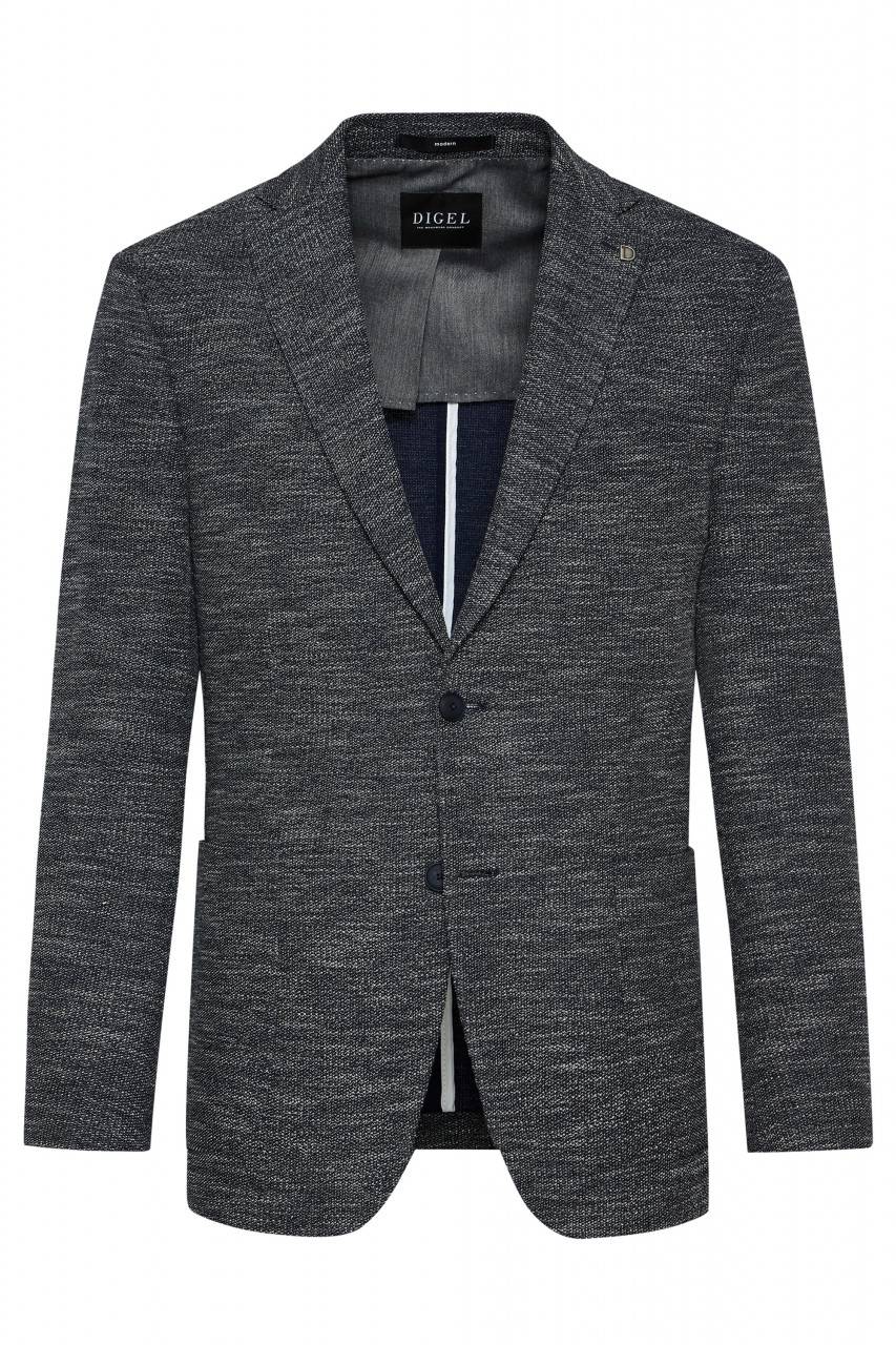 Digel Giacca in jersey grigia digel drop sei modern fit Prezzo Ridotto