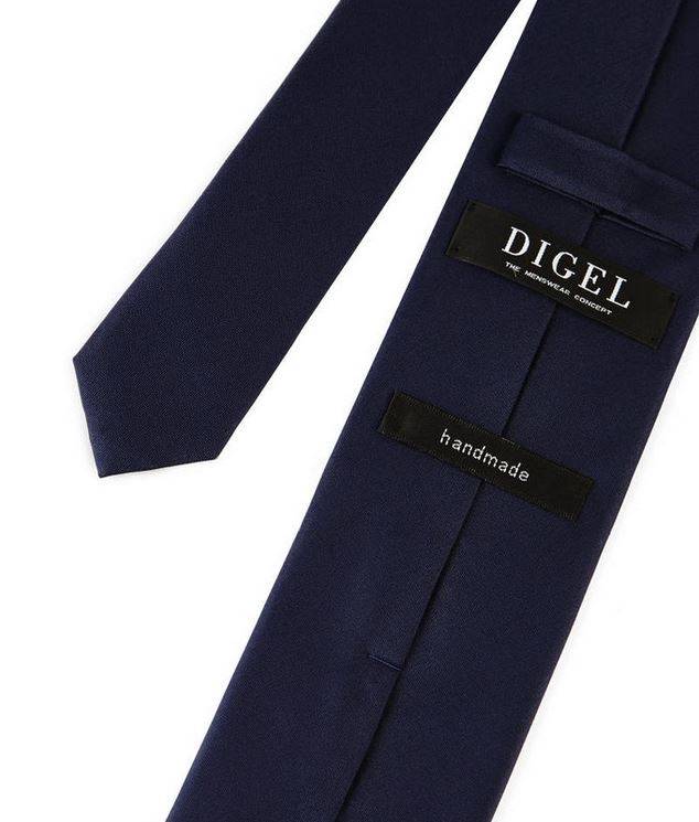 Digel Cravatta blu digel in seta pura Vendita Economica