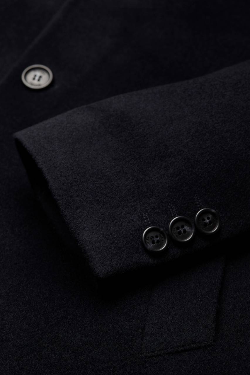 Digel Cappotto digel blu slim fit in misto cashmere Consegna Veloce