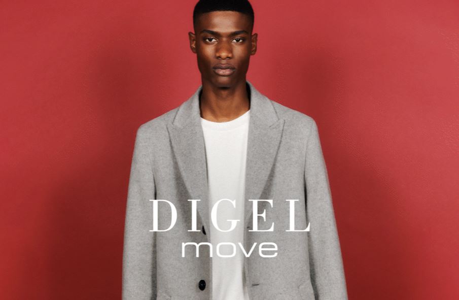 Digel Cappotto digel grigio chiaro slim fit in misto cashmere Promozione Limitata