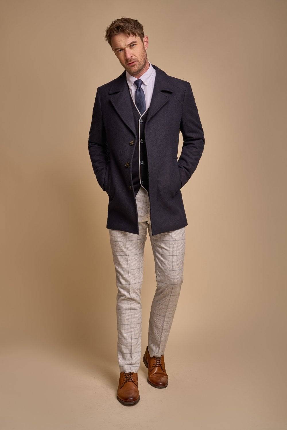 House of Cavani Cappottino moda cavani in misto lana Fino Al -60%