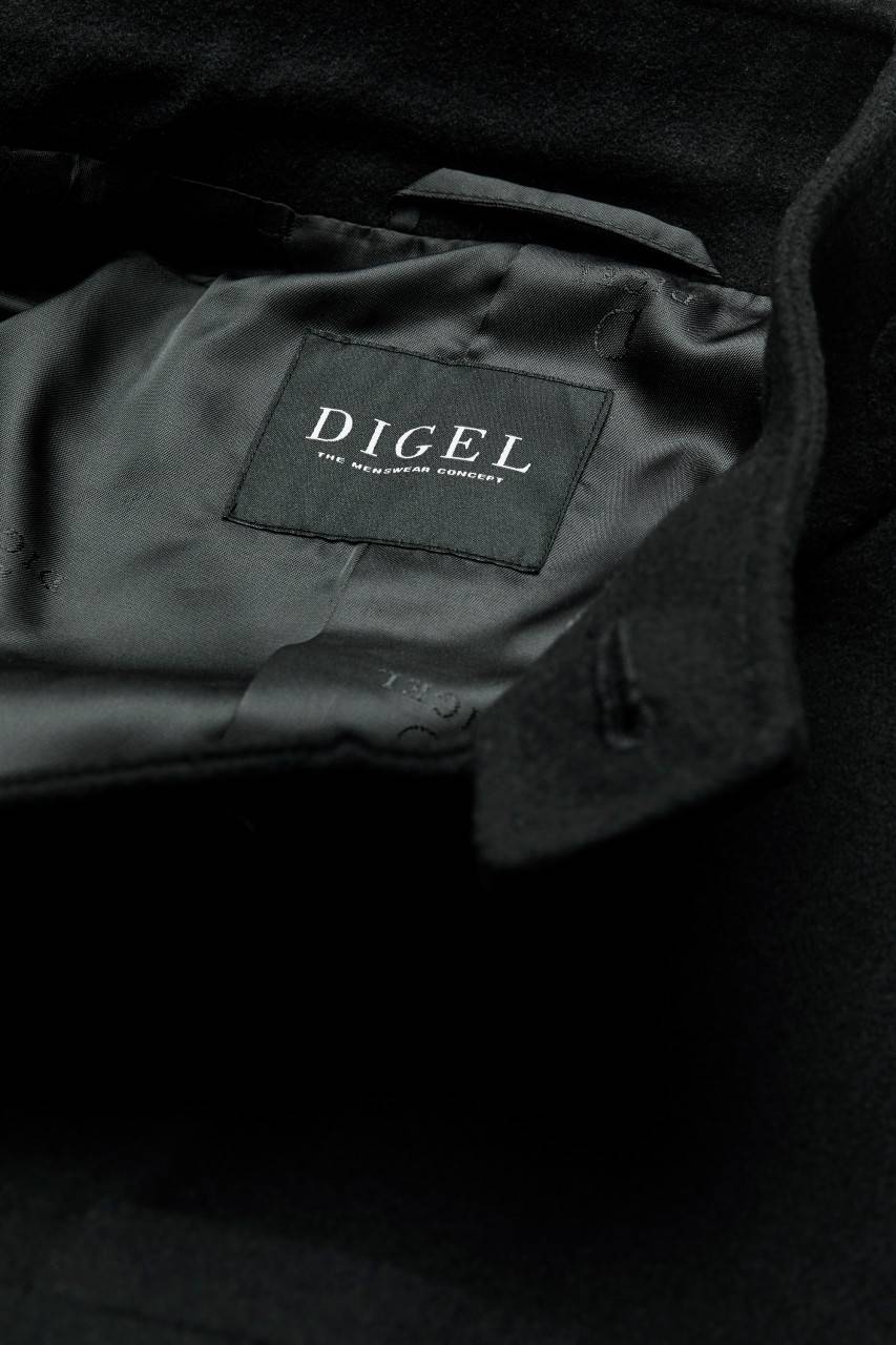 Digel Cappotto digel collo alla careana in misto lana modern fit Prezzo Ridotto