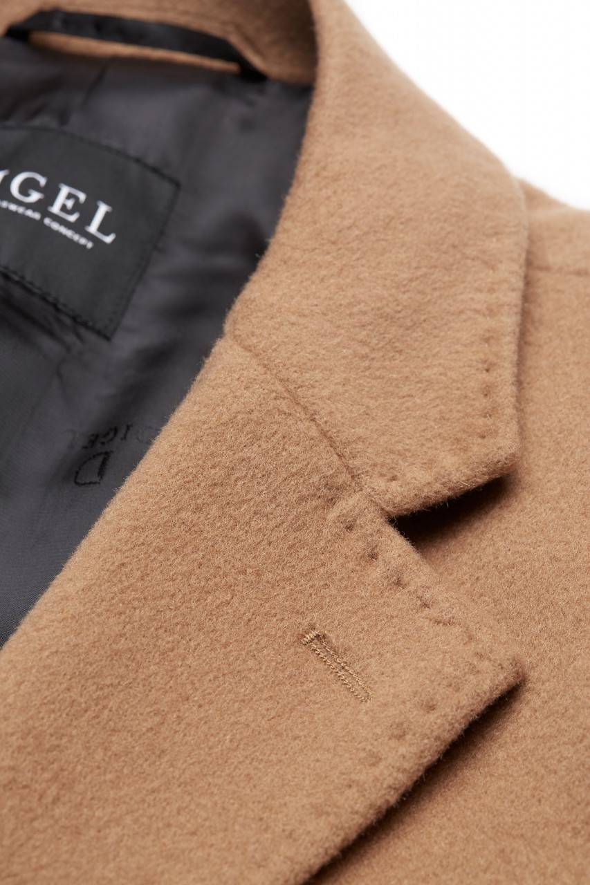 Digel Cappotto digel cammello modern fit misto cashmere Novità