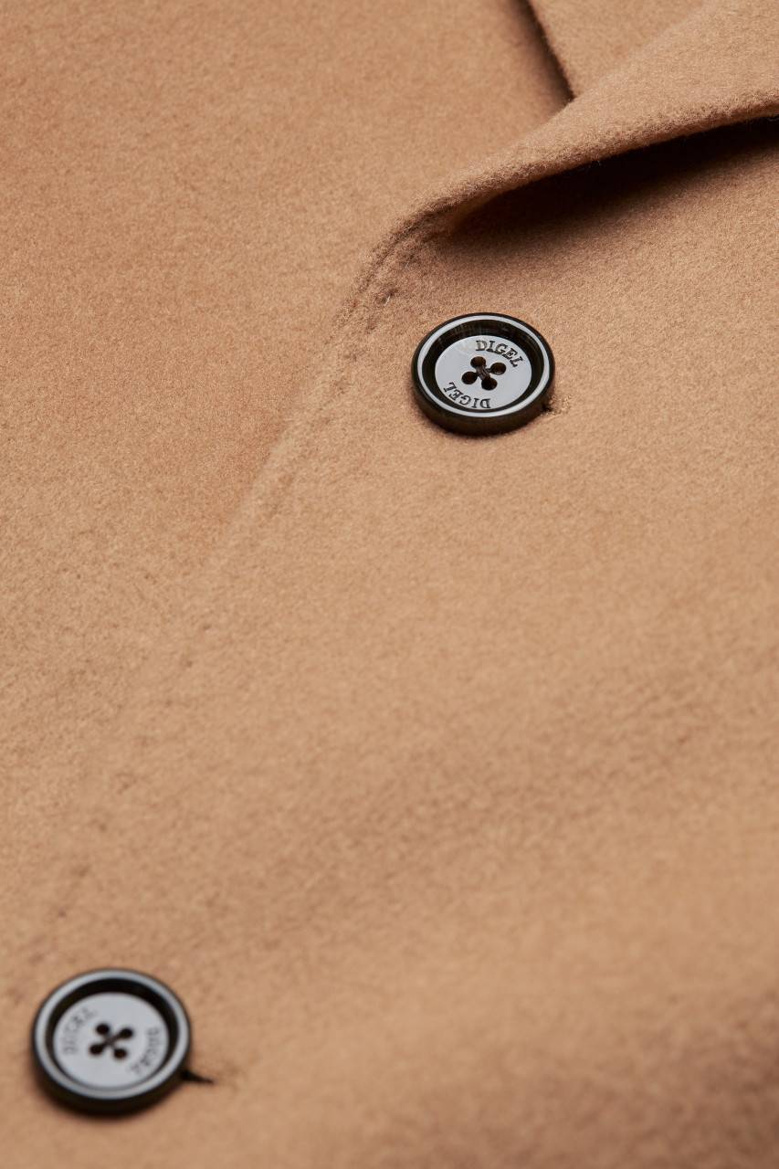 Digel Cappotto digel cammello modern fit misto cashmere Novità