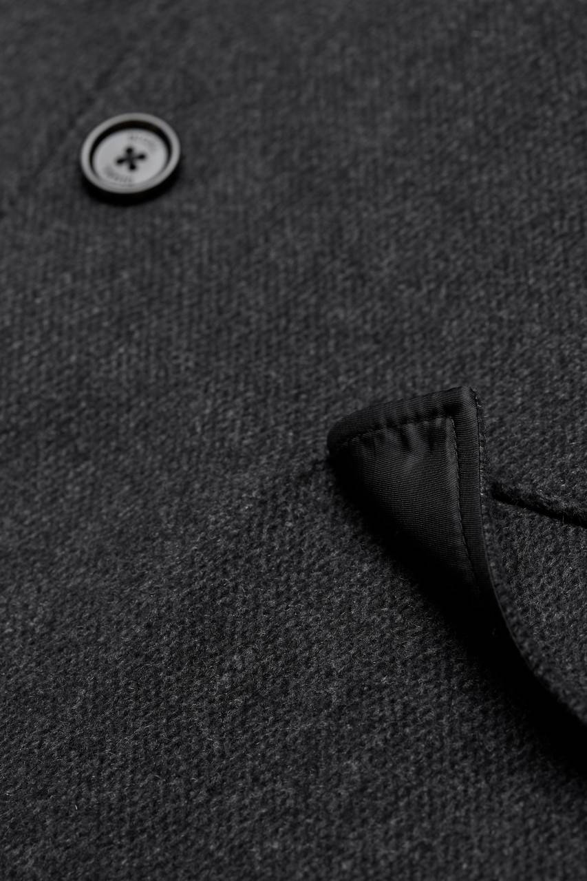 Digel Cappotto grigio scuro digel con pettorina antivento staccabile Enormi sconti