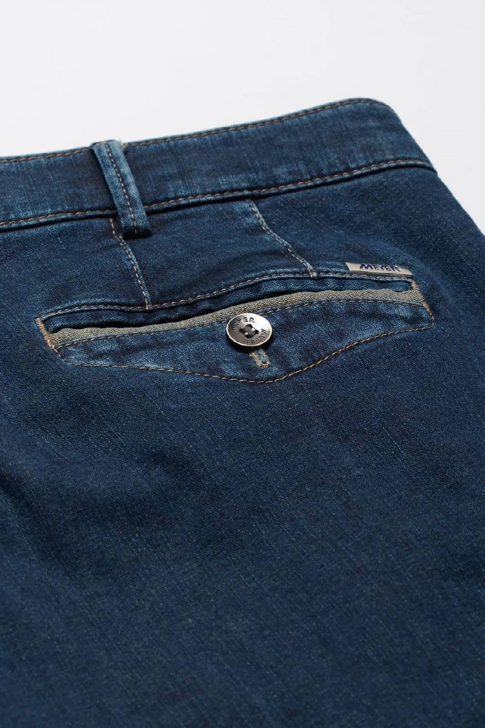 Meyer Jeans blu stone meyer modern fit super stretch Saldi Di Fabbrica