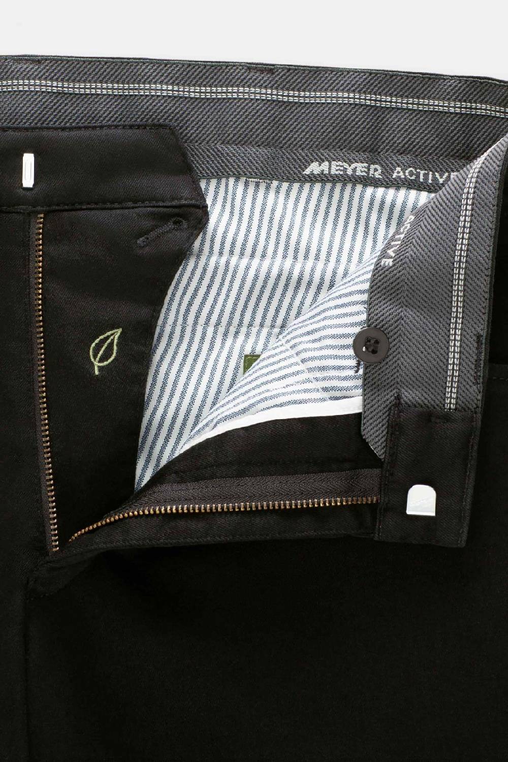 Meyer Jeans meyer nero modern fit cotone denim biologico Vendite Flash
