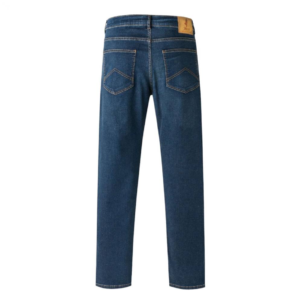 MCS Jeans mcs regular fit lavaggio scuro denim leggero stretch 8oz Italy
