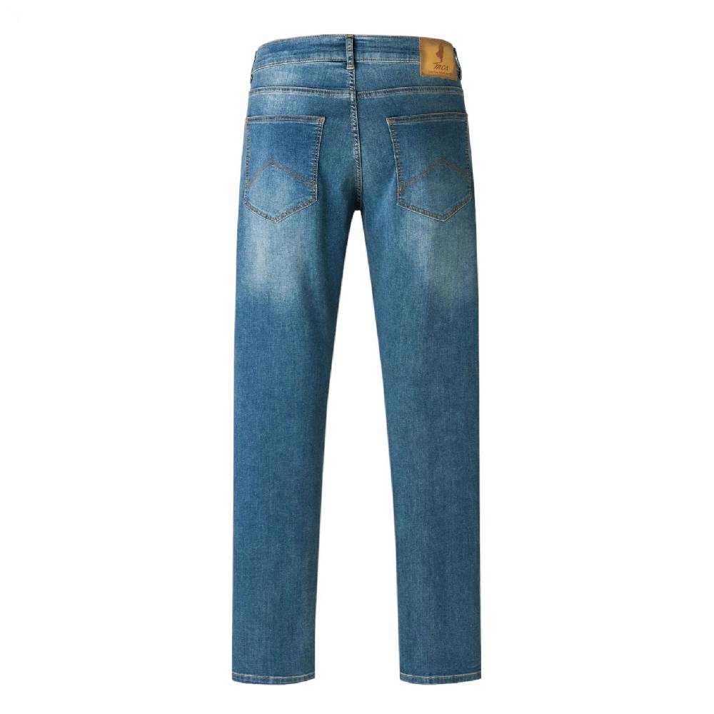 MCS Jeans mcs slim fit lavaggio chiaro denim leggero 8oz stretch Italia