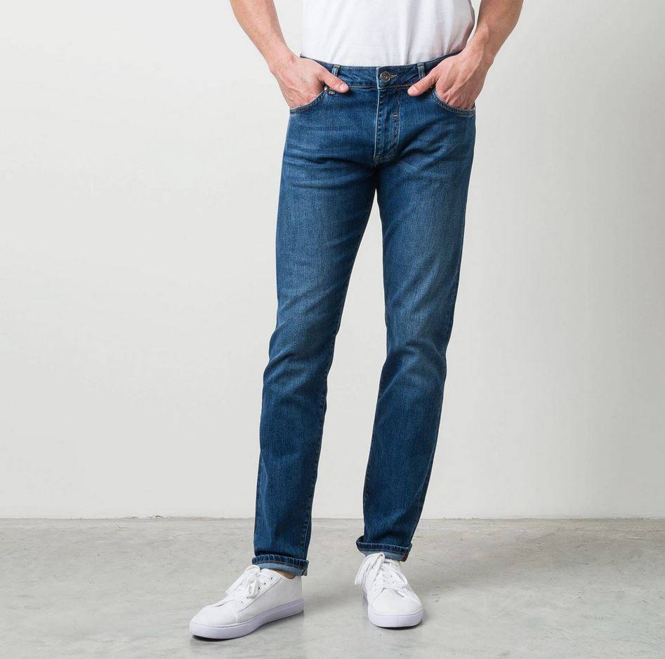 MCS Jeans stretch lavaggio medio mcs regular fit denim Pezzi Unici