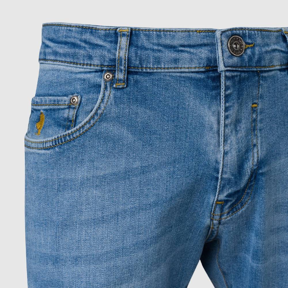 MCS Cinque tasche denim chiaro stretch mcs regular fit Qualità