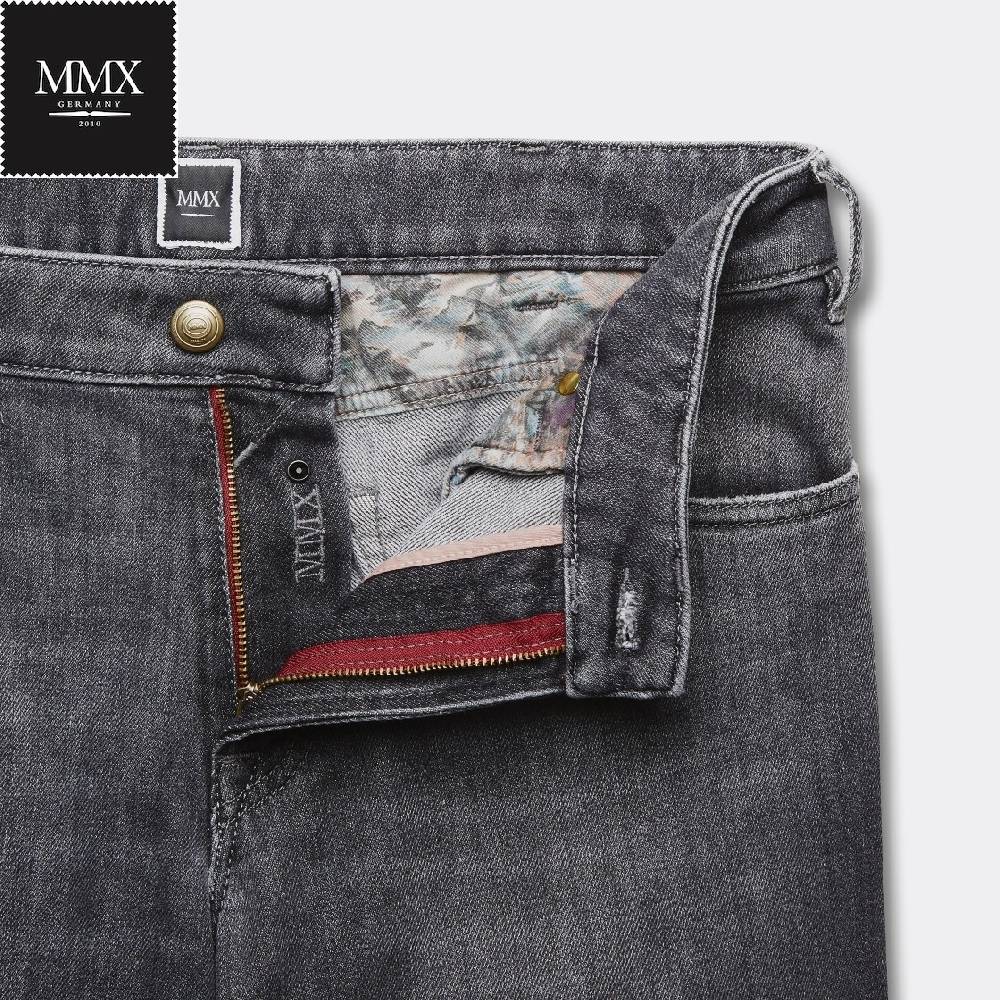 MMX Germany Jeans grigio medio mmx denim super stretch Spedizione Gratuita