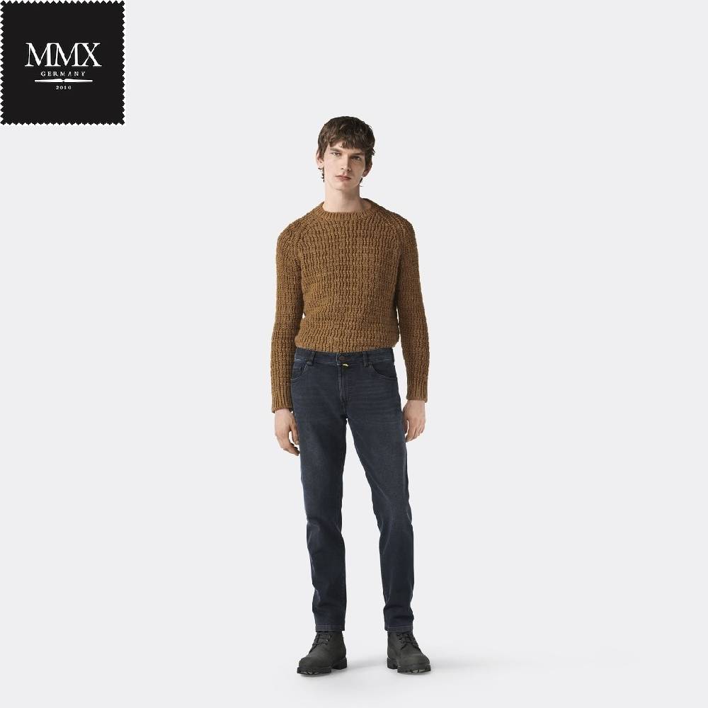MMX Germany Jeans blu scuro mmx denim stretch autentico Pezzi Unici