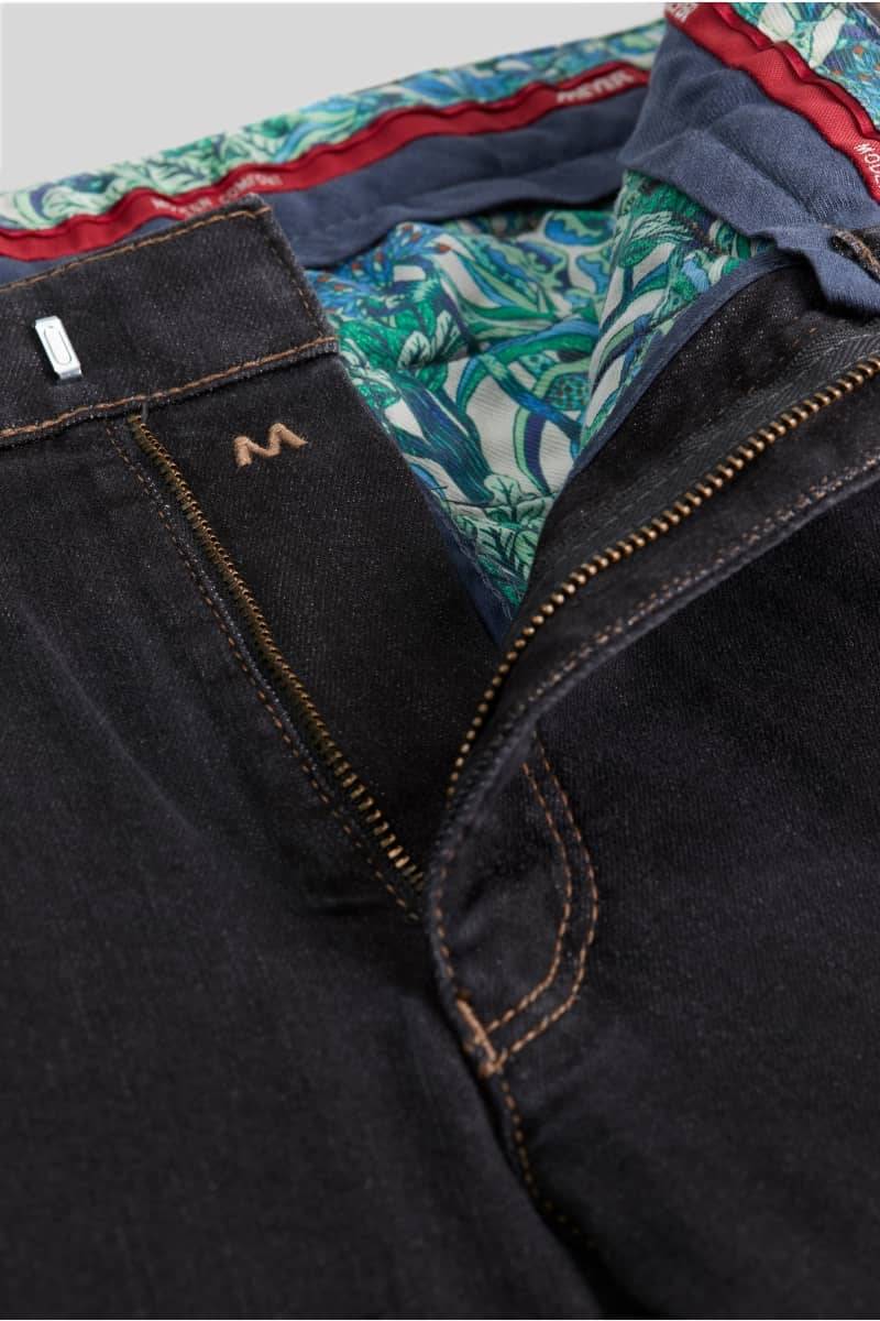 Meyer Cinque tasche meyer in denim super stretch slim fit Soddisfazione Garantita