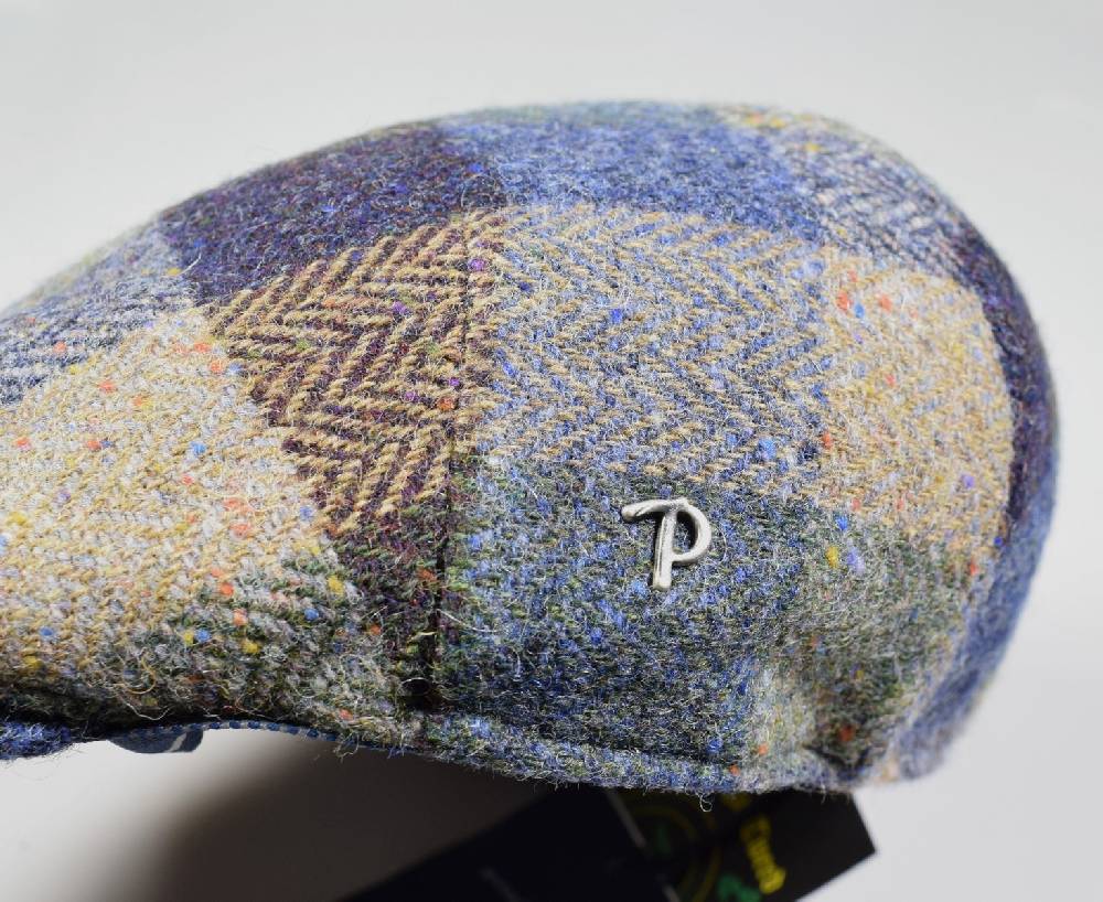 Panizza Berretto panizza peaked in lana donegal tweed fantasia Shopping Online