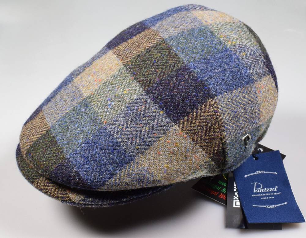 Panizza Berretto panizza peaked in lana donegal tweed fantasia Shopping Online