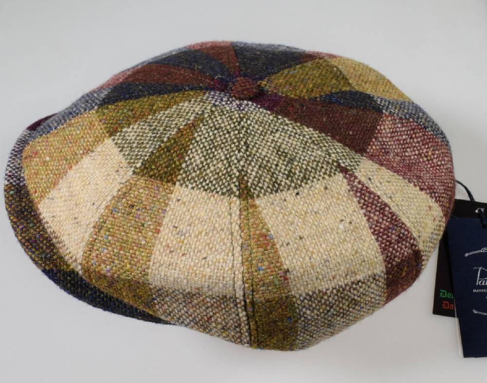 Panizza Cappello panizza lana tweed donegal irlandese peaky blinders In Vendita