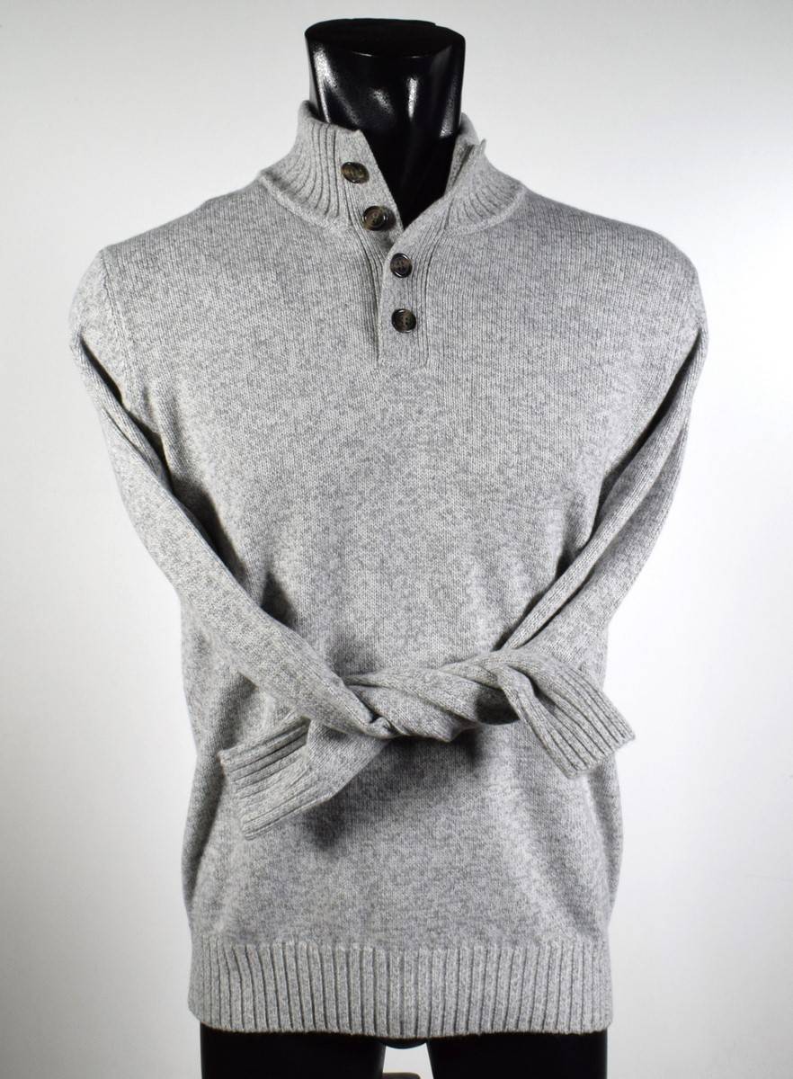 Cavalieri Milano Maglione lupetto con bottoni cavalieri milano misto cashmere In Linea