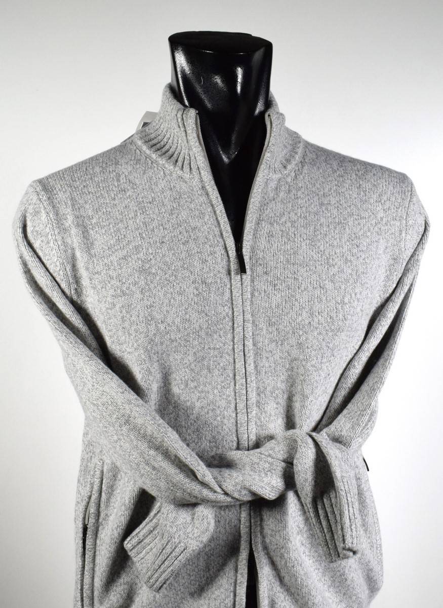 Cavalieri Milano Cardigan giacca con zip misto cashmere cavalieri milano Vendita
