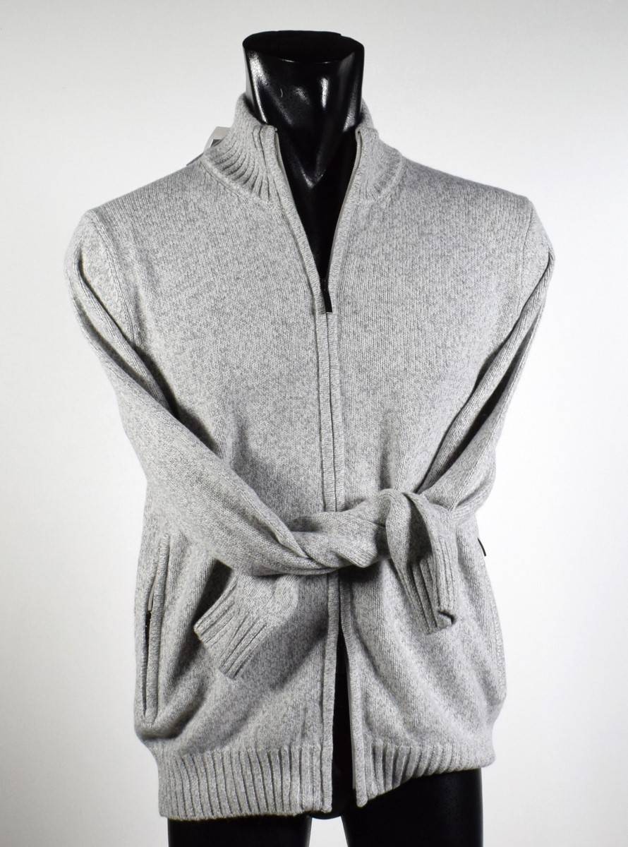 Cavalieri Milano Cardigan giacca con zip misto cashmere cavalieri milano Vendita