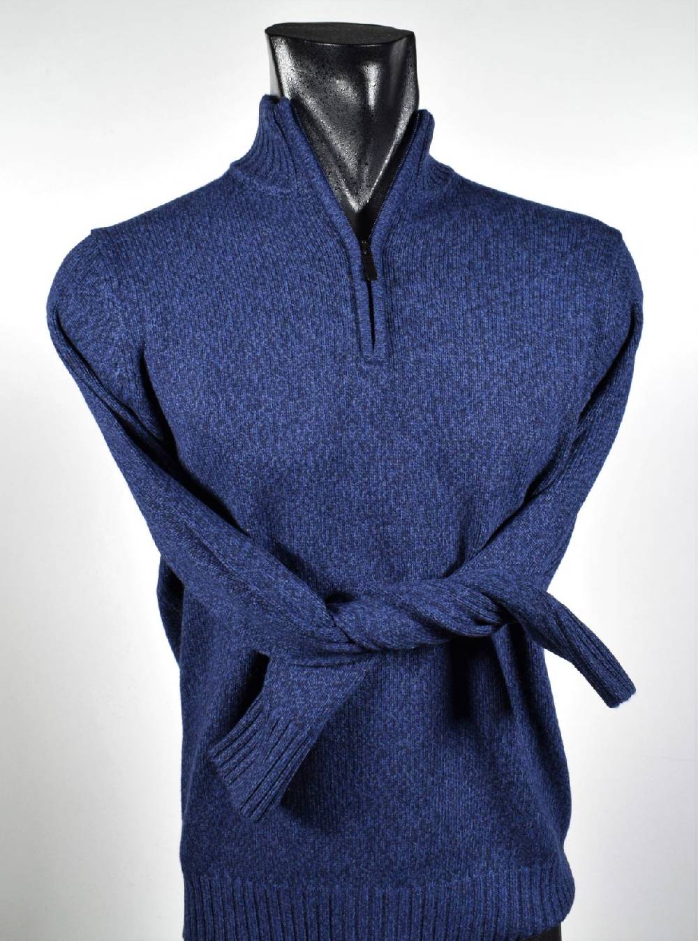 Cavalieri Milano Lupetto con zip cavalieri lana cashmere seta Novità
