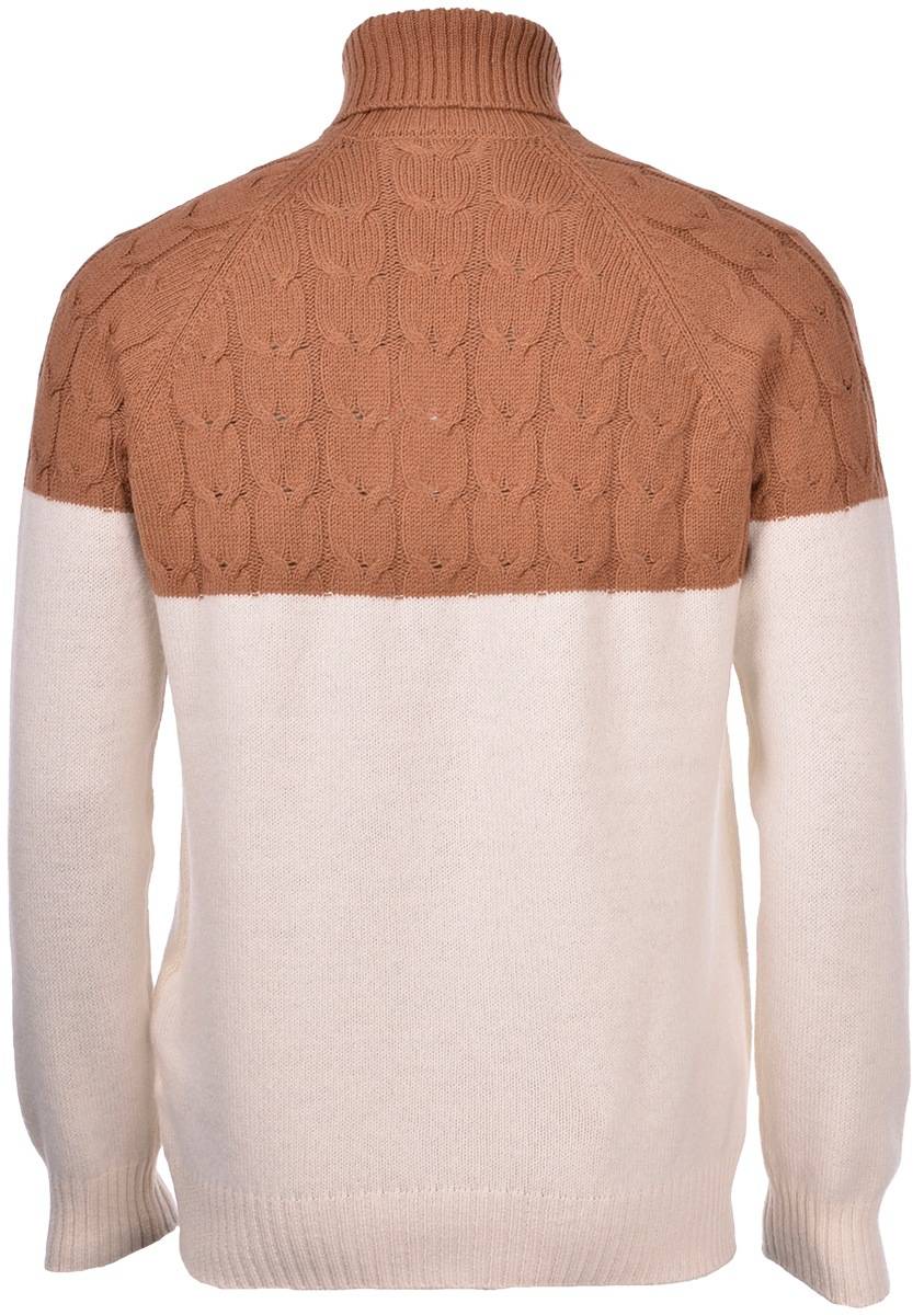 Gran Sasso Dolcevita gran sasso in air wool bicolore Outlet