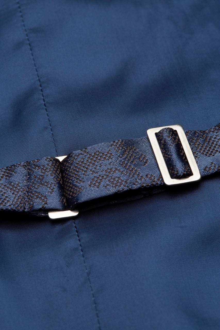 Digel Panciotto gilet blu completo di cravatta e pochette digel cerimonia Hotsell