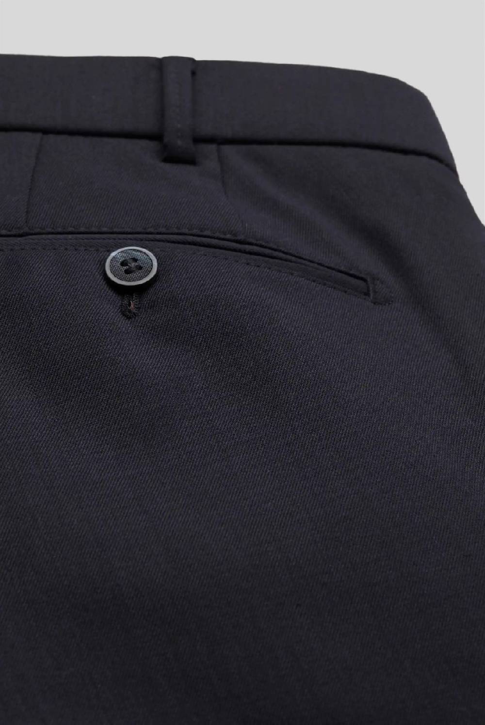 Meyer Pantalone meyer blu in twill teflon stretch Qualità
