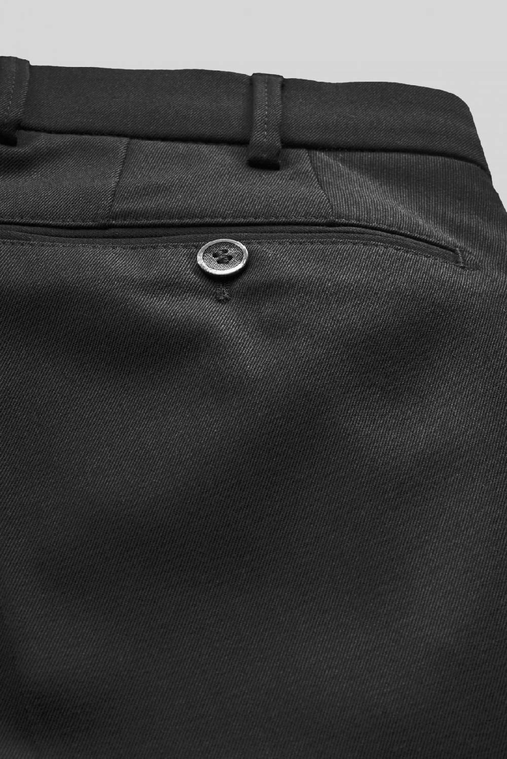 Meyer Pantalone meyer nero in twill teflon stretch Vendita