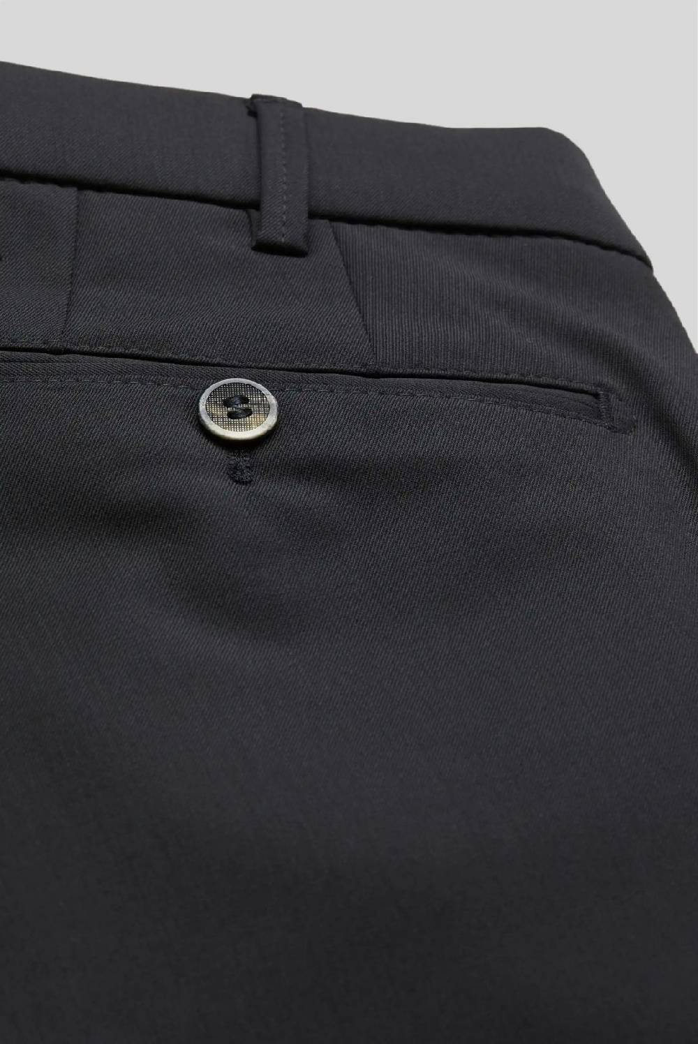 Meyer Pantalone nero meyer travel twill modern fit Spedizione Gratuita