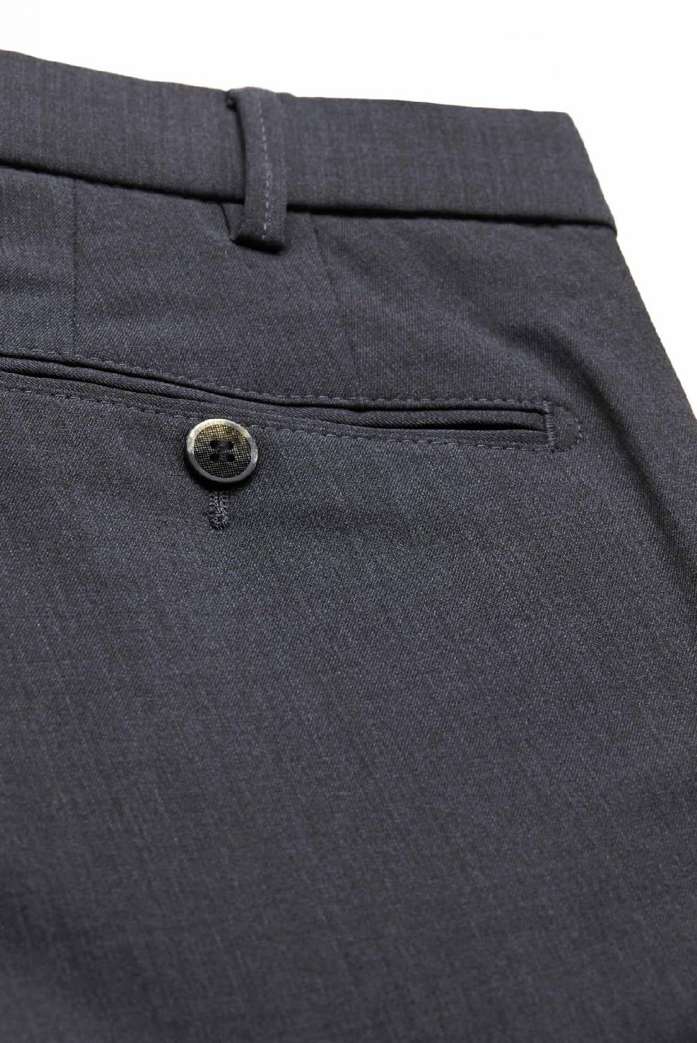 Meyer Pantalone grigio medio meyer travel twill modern fit Pezzi Unici