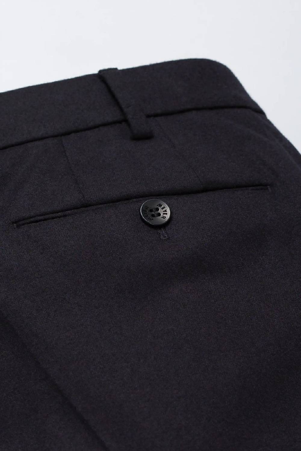 Meyer Pantalone blu meyer in flanella naturalmente caldo antipiega Acquista Ora