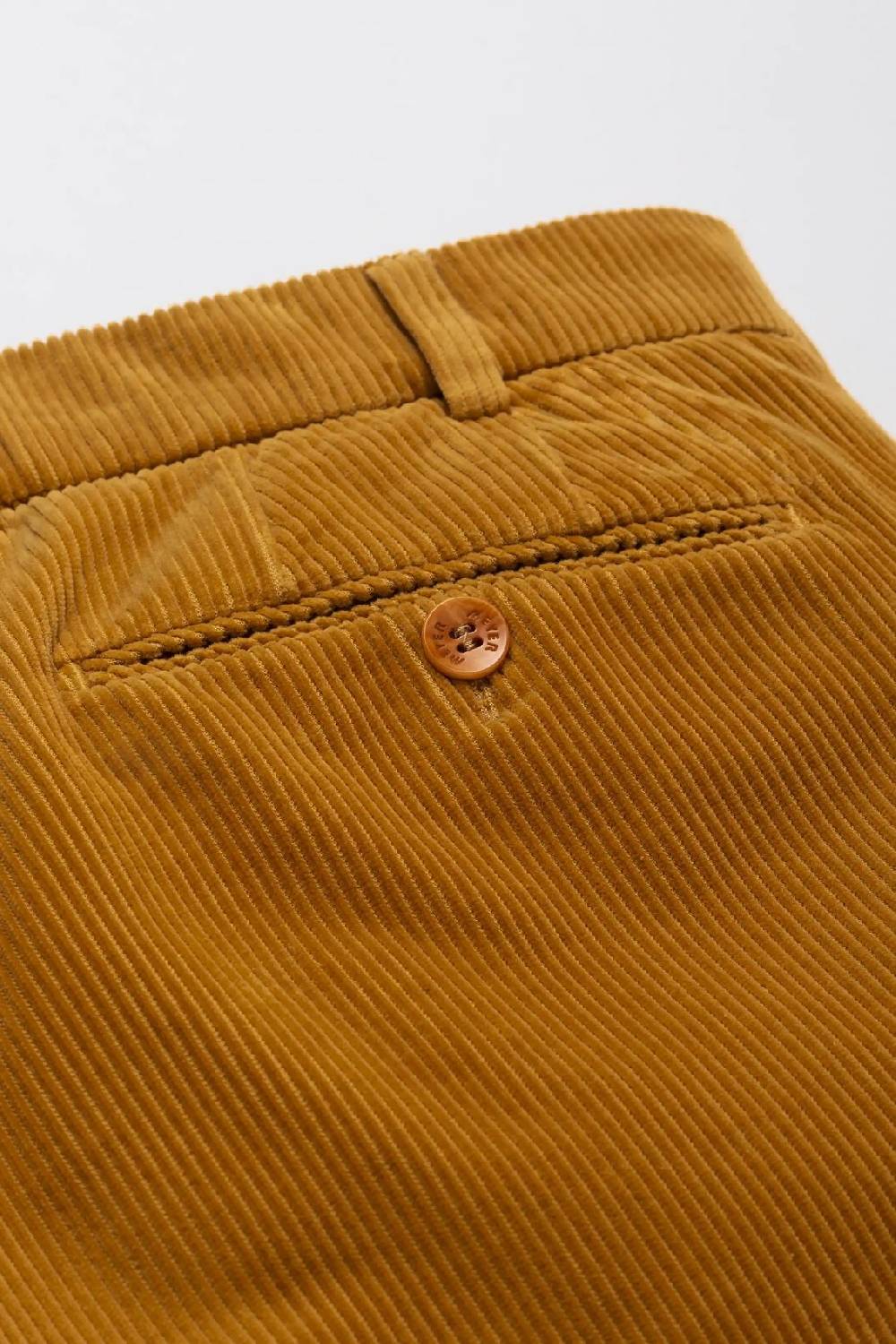 Meyer Pantalone color ambra meyer in velluto a coste luxury modern fit Consegna Veloce