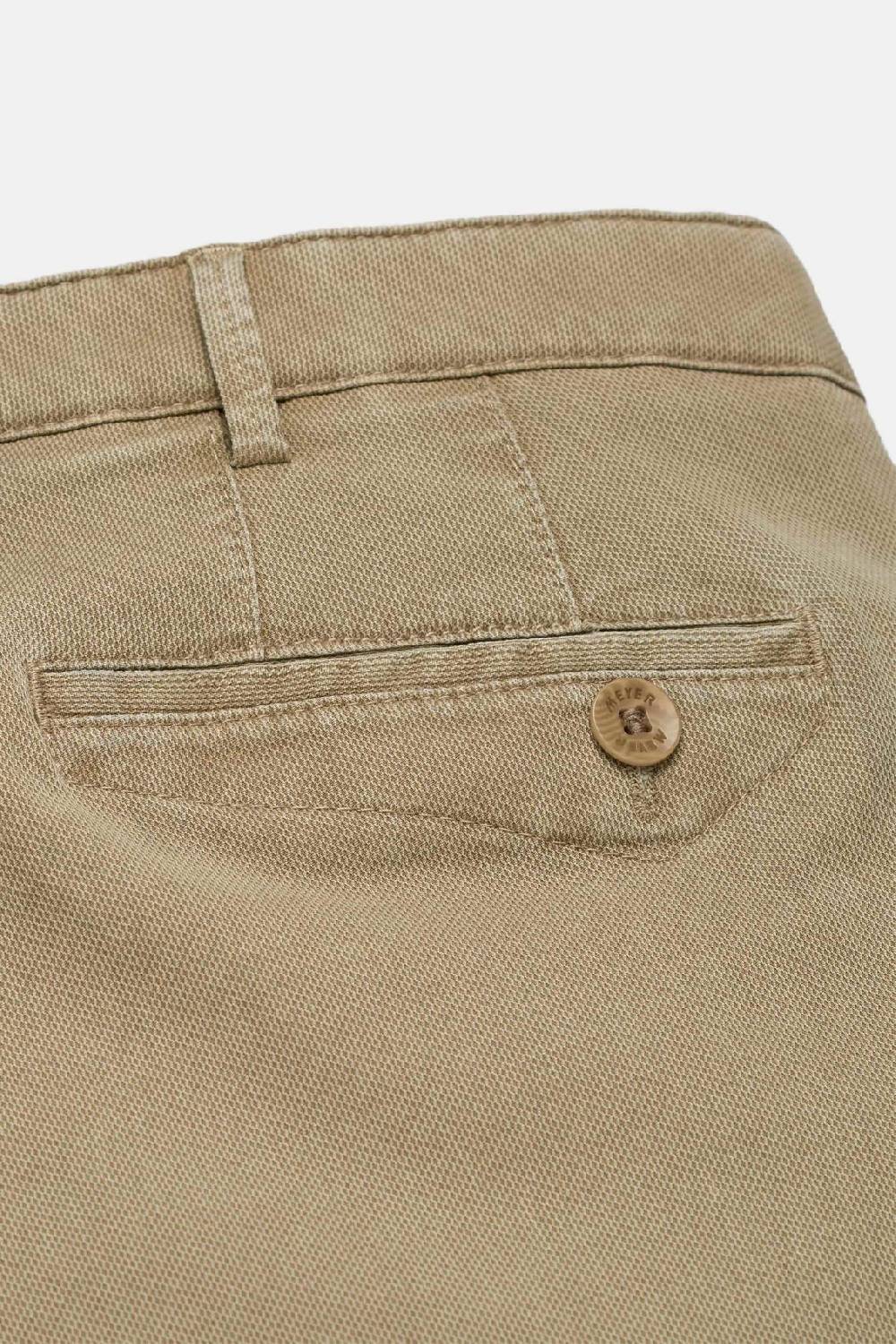 Meyer Pantalone modern fit color pietra meyer cotone microstruttura stretch Shopping Online