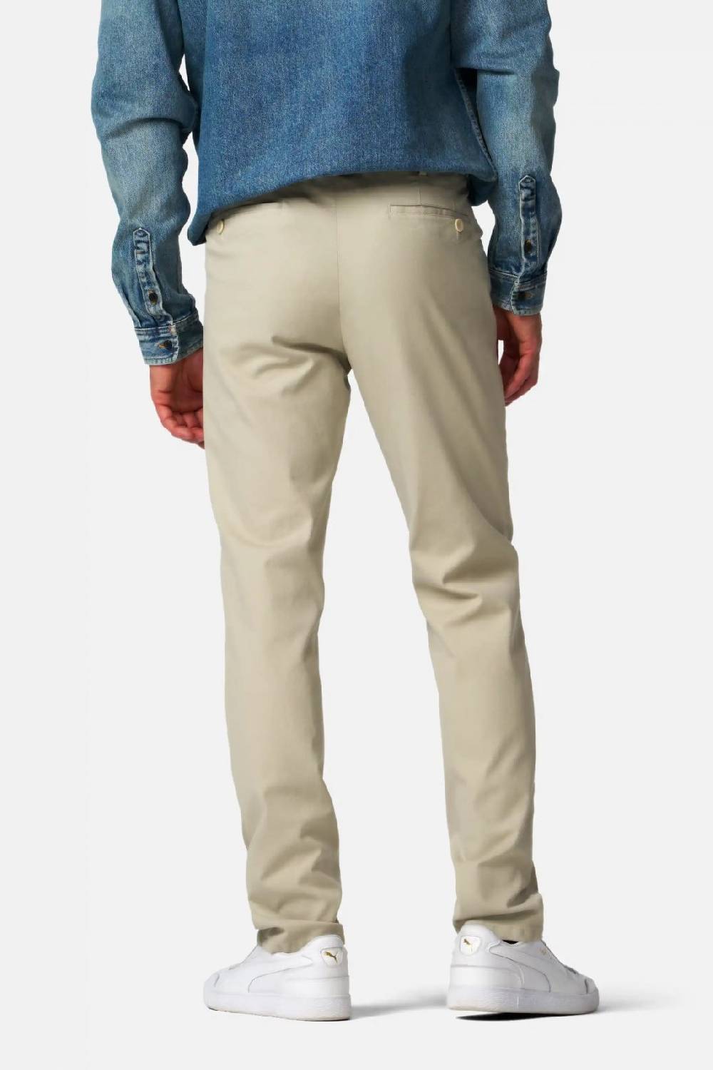 Meyer Pantalone modern fit beige meyer cotone microstruttura stretch Affare Del Giorno