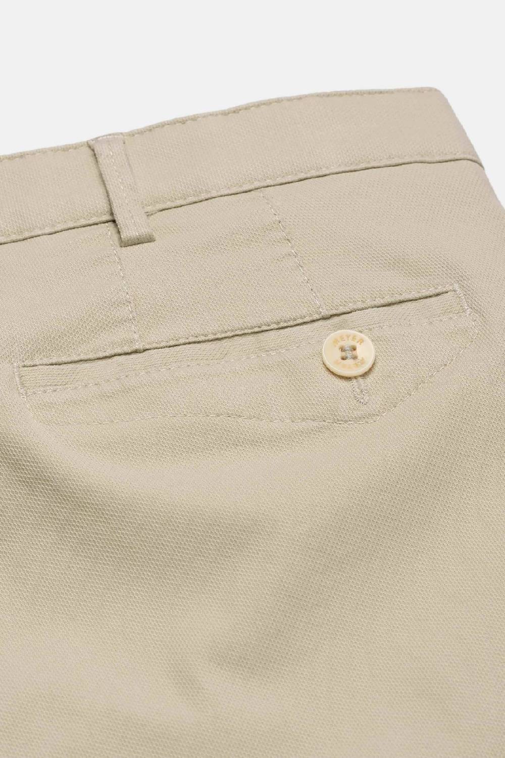 Meyer Pantalone modern fit beige meyer cotone microstruttura stretch Affare Del Giorno