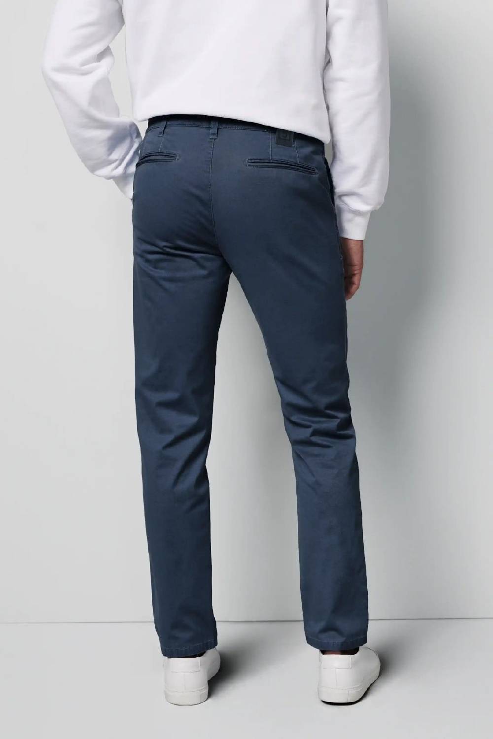 Meyer Pantalone regular fit blu marine cotone bio stretch m5 by meyer Offerta
