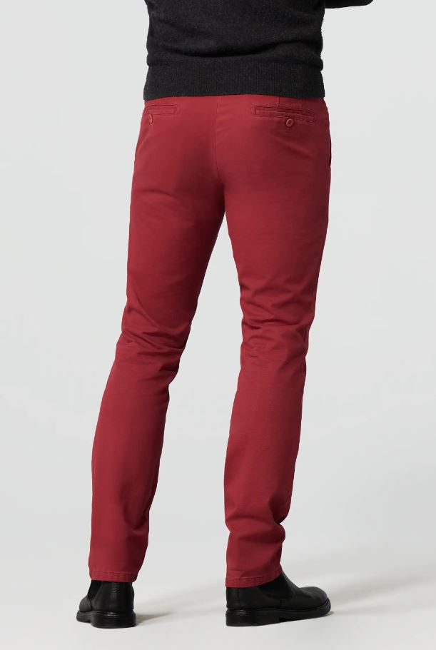 Meyer Pantalone rosso meyer in cotone stretch drop quattro comfort fit Online