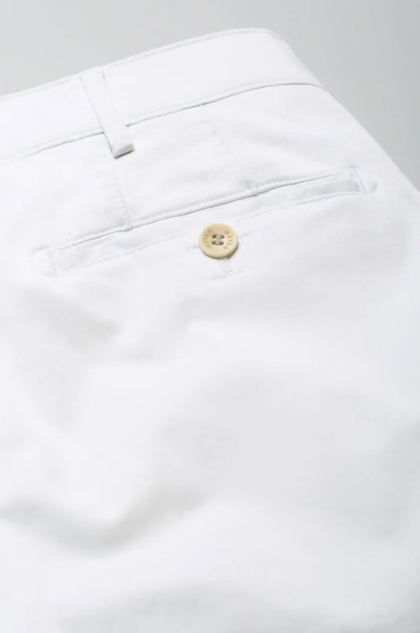 Meyer Pantalone bianco meyer in cotone stretch drop quattro comfort fit Hotsell
