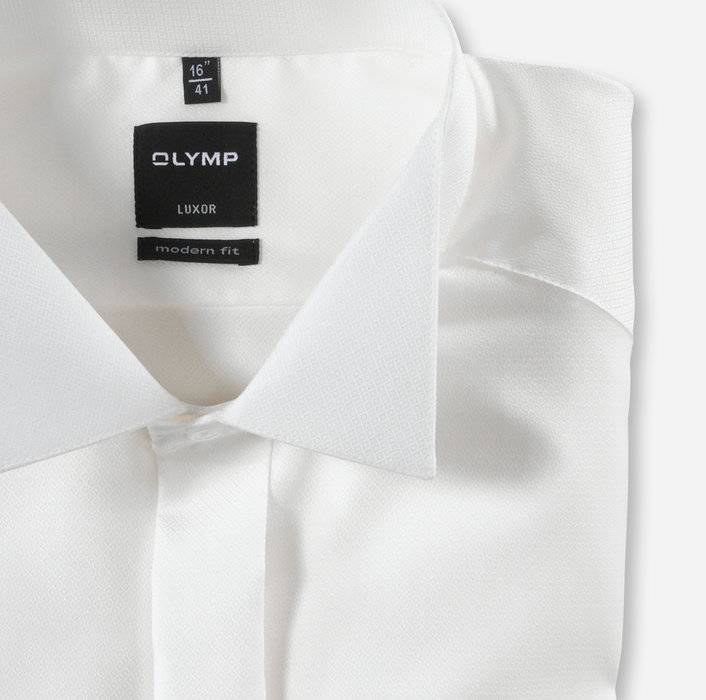 Olymp Camicia collo diplomatico olymp modern fit con polso doppio per gemelli Nuova