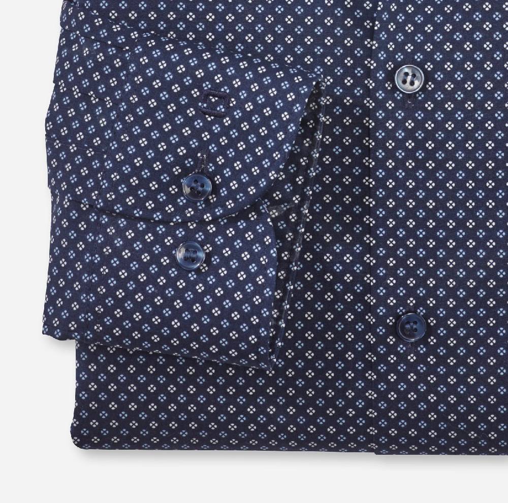 Olymp Camicia slim fit olymp cotone stretch stampato 2025