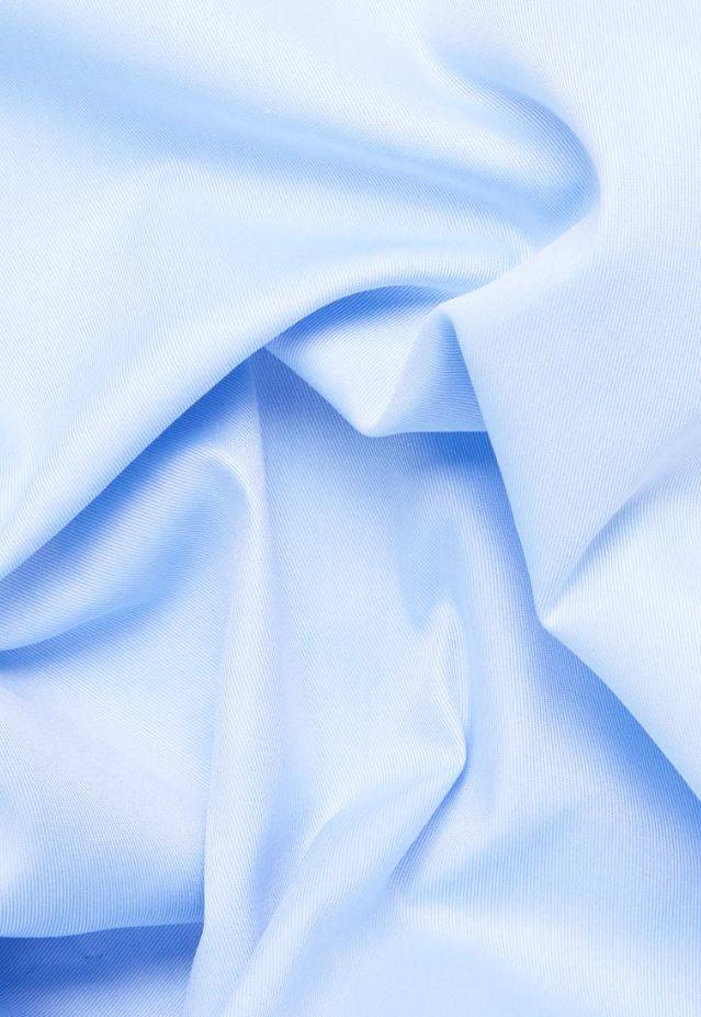 Eterna Camicia celeste eterna slim fit collo francese cotone cover In Linea